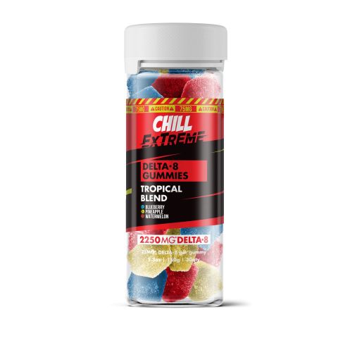 Delta 8 THC Gummies - 75mg - Tropical Mix - Chill Extreme - Thumbnail 2