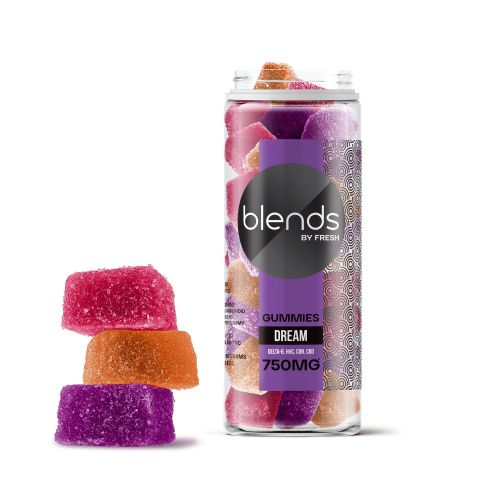 Dream Blend - 25mg - D8, HHC, CBN, CBD Gummies - Blends by Fresh - Thumbnail 1