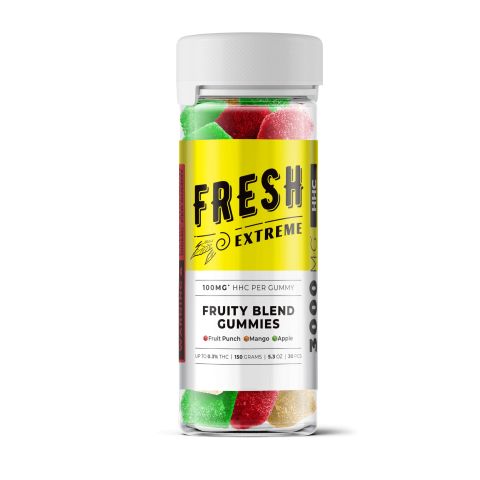 HHC Cube Gummies - 100mg - Fruity Blend - Fresh - Thumbnail 2