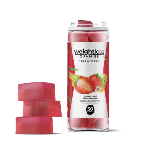 Strawberry Gummies - Weightloss Gummies - Thumbnail 1