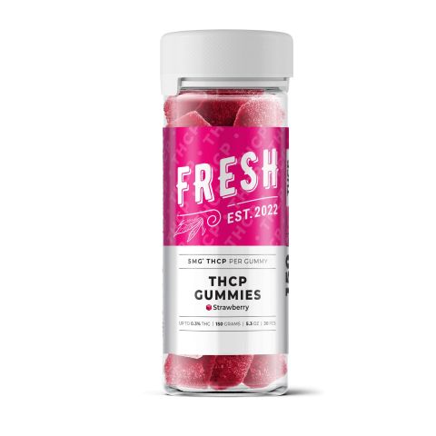 THCP Gummies - 5mg - Strawberry - Fresh - Thumbnail 2