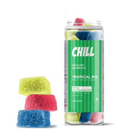 Broad Spectrum CBD Gummies - 10mg - Chill - Thumbnail 3