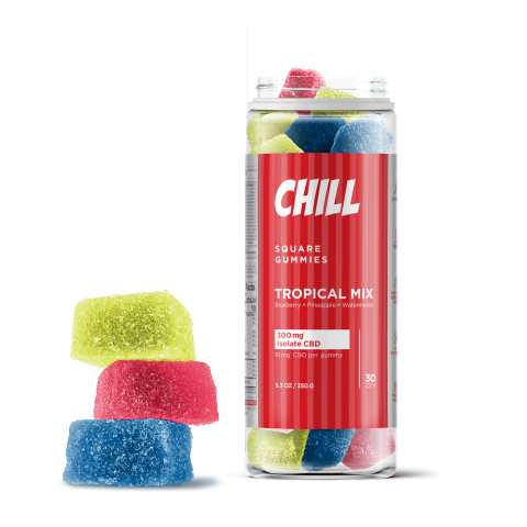 CBD Isolate Gummies - 10mg - Chill - Thumbnail 3