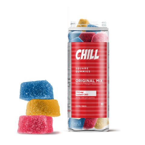 CBD Isolate Gummies - 25mg - Chill - Thumbnail 3