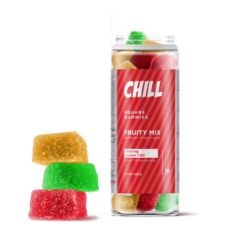 CBD Isolate Gummies - 50mg - Chill - Thumbnail 3