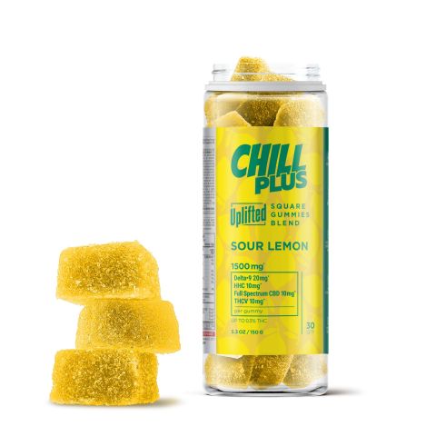 D9, HHC, Full Spectrum CBD, THCV Gummies - 50mg - Chill Plus - Thumbnail 1