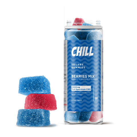 Full Spectrum CBD Gummies - 100mg - Chill - Thumbnail 3