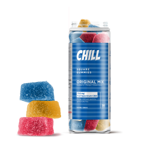 Full Spectrum CBD Gummies - 25mg - Chill - Thumbnail 3
