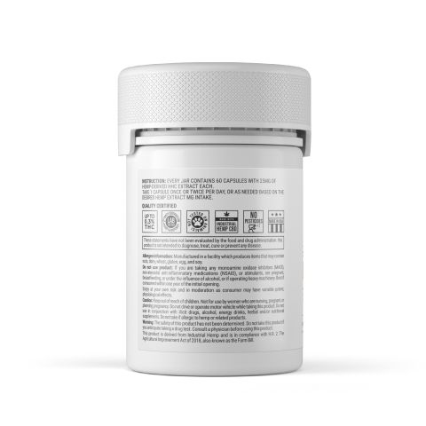 HHC Capsules - 25mg - Chill Extreme - 60ct - Thumbnail 4
