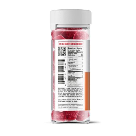 Nano D9, CBN, CBG, CBC Gummies - 21mg - Sweet & Sour - D9 THC - Thumbnail 6