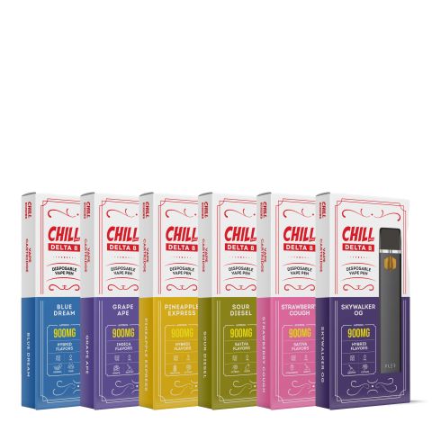 D8 Vape Pens Bundle - 900mg - Chill Plus - Thumbnail 1