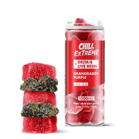 Delta 8 Live Resin Gummies Bundle - 50mg - Chill Extreme - Thumbnail 4