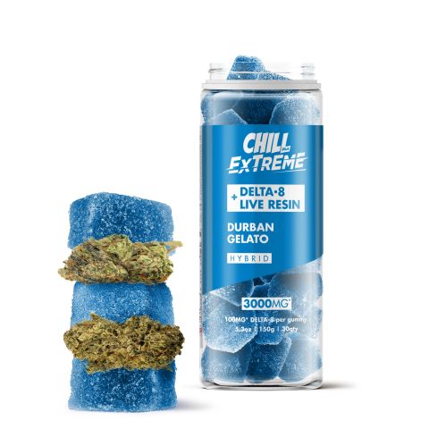Delta 8 Live Resin Gummies Bundle - Hybrid - Chill Extreme - Thumbnail 3