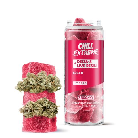 Delta 8 Live Resin Gummies Bundle - Hybrid - Chill Extreme - Thumbnail 5