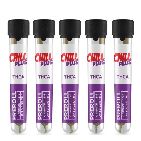 Indica King-Size THCA Pre Rolls Bundle - 1.5g - Chill Plus - Thumbnail 1