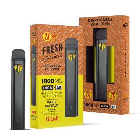 THCA, D8 Vape Pens Bundle - 1800mg - Fresh - Thumbnail 4
