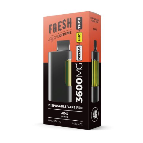 THCP, D8, HHC Vape Pens Bundle - 3600mg - Fresh - Thumbnail 2