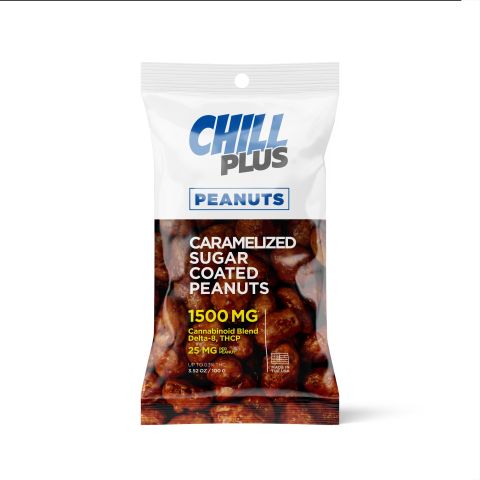Caramelized Sugar Coated Peanuts - D8, THCP - 25mg - Chill Plus - Thumbnail 2
