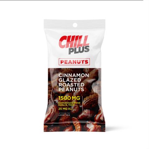 Cinnamon Glazed Roasted Peanuts - D8, THCP - 25mg - Chill Plus - Thumbnail 2