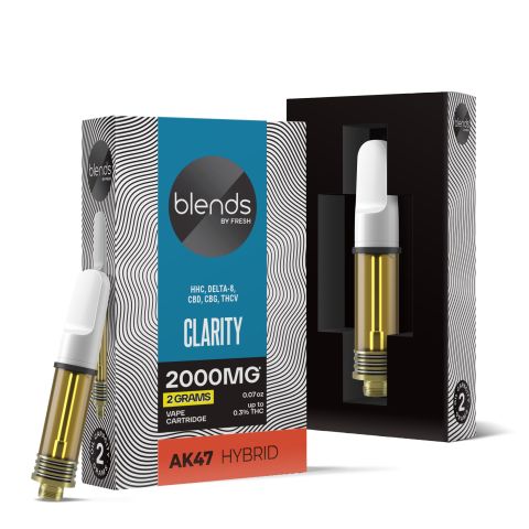 Clarity Blend - 2000mg - Hybrid Vape Cart - 2ml - Blends by Fresh - Thumbnail 1