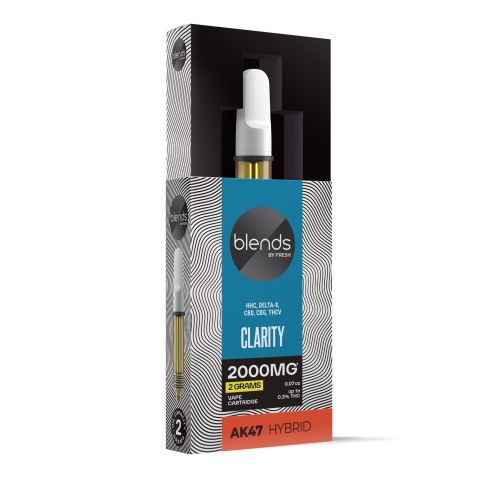 Clarity Blend - 2000mg - Hybrid Vape Cart - 2ml - Blends by Fresh - Thumbnail 2