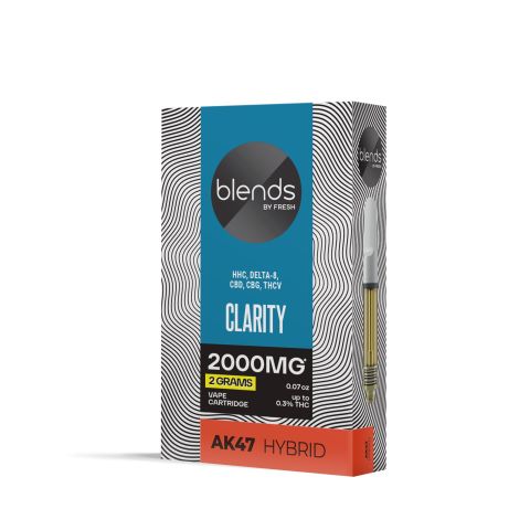 Clarity Blend - 2000mg - Hybrid Vape Cart - 2ml - Blends by Fresh - Thumbnail 3