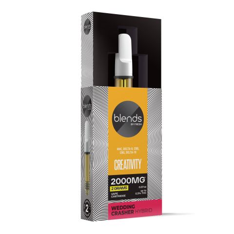 Creativity Blend - 2000mg - Hybrid Vape Cart - 2ml - Blends by Fresh - Thumbnail 2