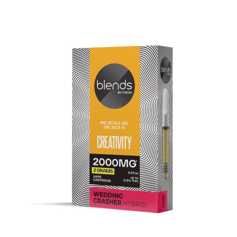 Creativity Blend - 2000mg - Hybrid Vape Cart - 2ml - Blends by Fresh - Thumbnail 3