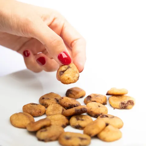 D8 Dope Dough Bites - 25mg - Chocolate Chip - Baked Bags - Thumbnail 3