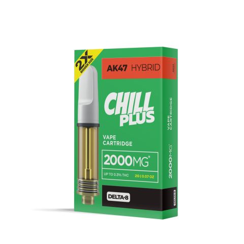 D8 Vape Cart - 2000mg - AK47 - Hybrid - 2ml - Chill Plus - Thumbnail 3