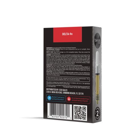 D9o Vape Cart - 2000mg - Green Crack - Sativa - 2ml - Blends by Fresh - Thumbnail 4