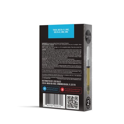 Desire Blend - 2000mg - Indica Vape Cart - 2ml - Blends by Fresh - Thumbnail 4