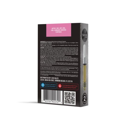 Happy Blend - 2000mg - Sativa Vape Cart - 2ml - Blends by Fresh - Thumbnail 4