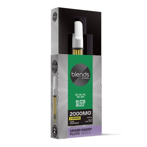 Sleep Blend - 2000mg - Indica Vape Cart - 2ml - Blends by Fresh - Thumbnail 2