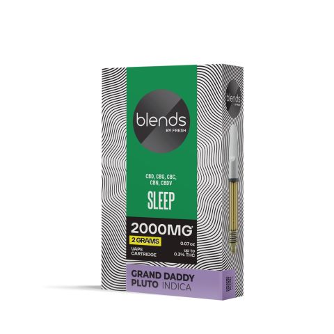 Sleep Blend - 2000mg - Indica Vape Cart - 2ml - Blends by Fresh - Thumbnail 3