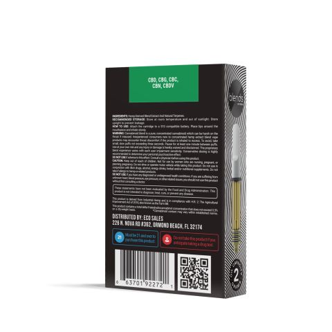 Sleep Blend - 2000mg - Indica Vape Cart - 2ml - Blends by Fresh - Thumbnail 4