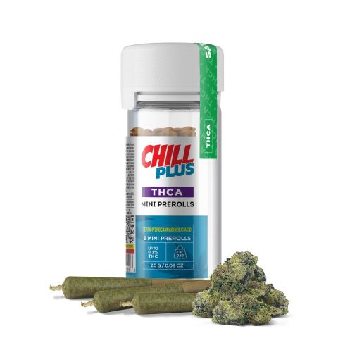 Blue Satellite Mini Pre-Rolls - 0.5g - THCA - 5 Joints - Chill Plus - Thumbnail 2