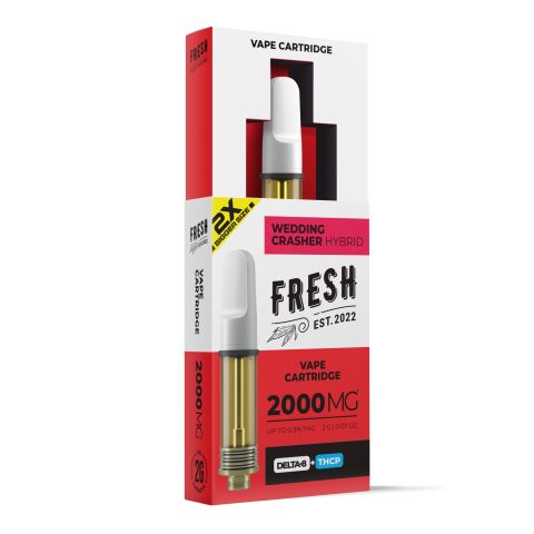 THCP, D8 Vape Cart - 2000mg - Wedding Crasher - Hybrid - 2ml - Fresh - Thumbnail 3