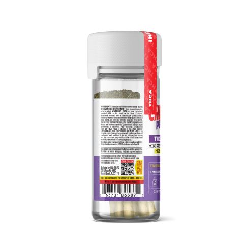 Gush Mintz Mini Pre-Rolls with Kief - 0.5g - THCA - 5 Joints - Chill Plus - Thumbnail 4