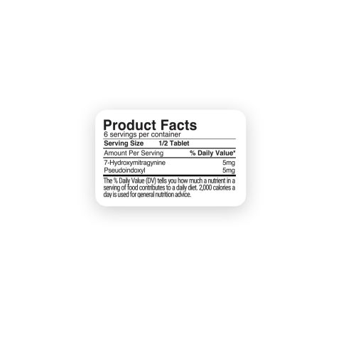 7-Hydroxy, Pseudoindoxyl Tablets - 20mg  - Mango - 3ct - 7Dose - Thumbnail 5