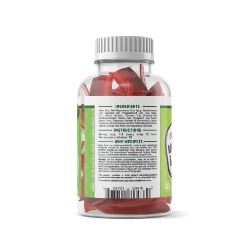 MediPets CBD Dog Treats - Wavy Bacon & Cheese Bites - 200mg - Thumbnail 3