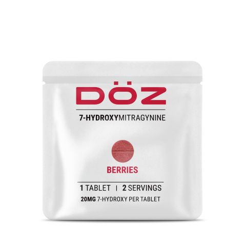 7-Hydroxy Tablets - 20mg - Berries - 1ct - Döz - Thumbnail 2