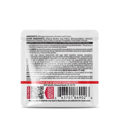 7-Hydroxy Tablets - 20mg - Berries - 1ct - Döz - Thumbnail 5
