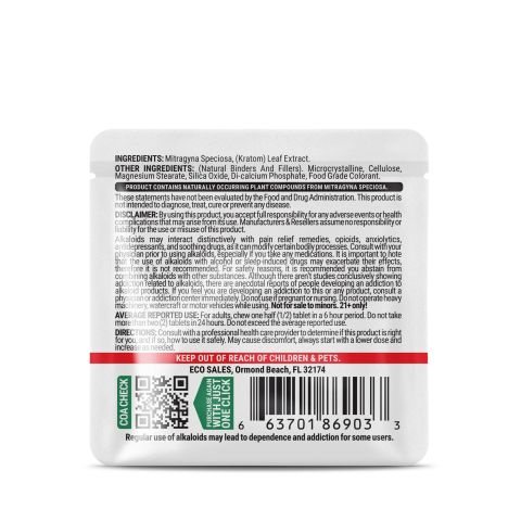 7-Hydroxy Tablets - 20mg - Mint - 1ct - Döz - Thumbnail 5