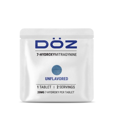 7-Hydroxy Tablets - 20mg - Unflavored - 1ct - Dôz - Thumbnail 2