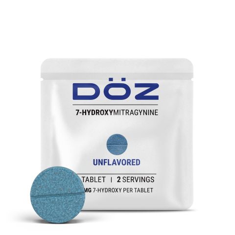7-Hydroxy Tablets - 20mg - Unflavored - 1ct - Dôz - Thumbnail 1