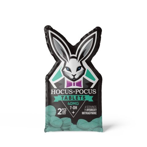 7-Hydroxy Tablets - 20mg - Unflavored - 2ct - Hocus Pocus - Thumbnail 2