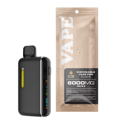 D8 Vape Pen - 6000mg - Blue Dream - Hybrid - 6ml - 10X - Thumbnail 1