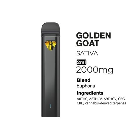 Euphoria Blend - 2000mg - Sativa Vape Pen - 2ml - Blends by Fresh  - Thumbnail 2