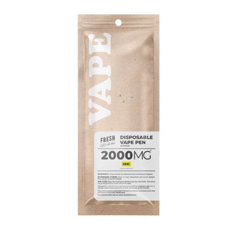 HHC Vape Pen - 2000mg - Pancakes - Hybrid - 2ml - Fresh - Thumbnail 3